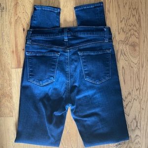 J BRAND JEANS sz25 skinny leg zipper/ pockets